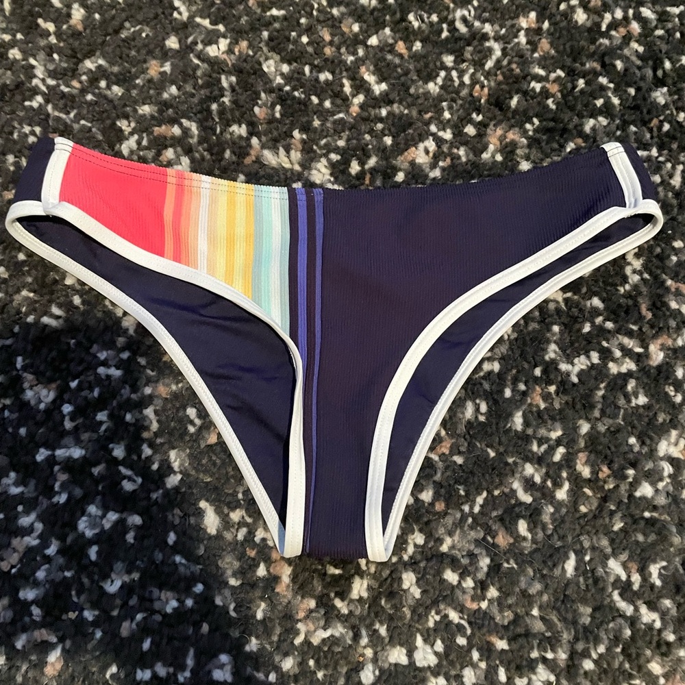 Rip Curl Sayulita Stripe Cheeky Bikini Bottom